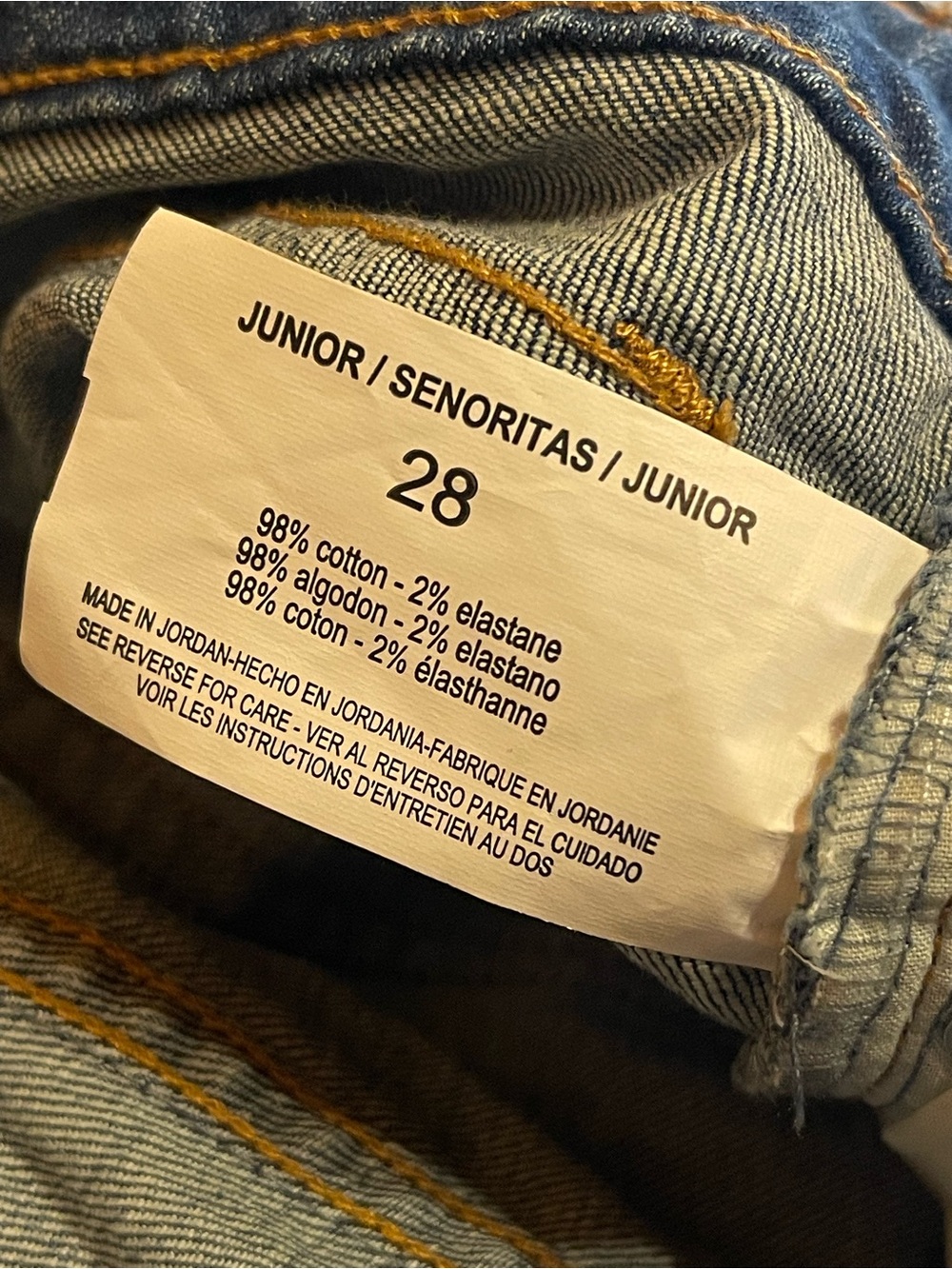 NWT- Ella Moss High Rise Flare Jeans — Junior Size 28 - Picture 5 of 9